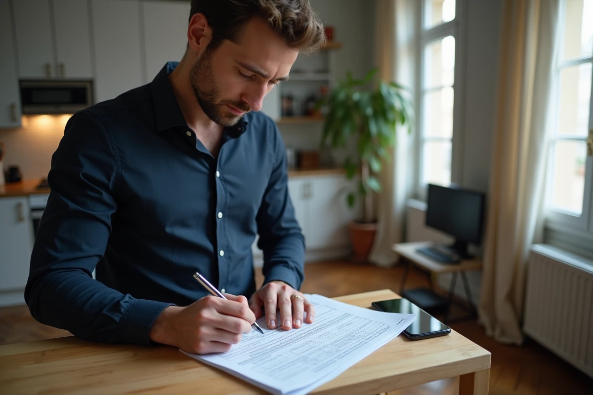 Bailleur remplissant une déclaration fiscale pour une location meublée soumise à la taxe d'habitation en 2026